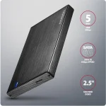 Axagon Θήκη για Σκληρό Δίσκο 2.5" SATA III με σύνδεση USB 2.0 EE25-XA6C - Image 3