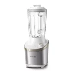 Philips Μπλέντερ για Smoothies με Γυάλινη Κανάτα 2lt 1500W Ασημί HR3760/01