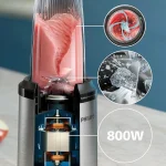 Philips 5000 Series Μπλέντερ για Smoothies 0.7lt 800W Inox HR2764/00 - Image 3