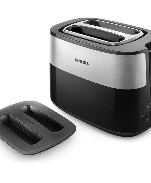Philips Φρυγανιέρα 2 Θέσεων 830W Inox HD2517/90