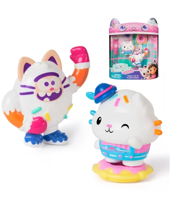 Spin Master Gabby's Dollhouse Cakey Cat & Cookie Bobby 6072884