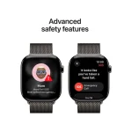 Apple Watch Series 11 Cellular Titanium 46mm Αδιάβροχο με eSIM και Παλμογράφο (Slate Titanium Case with Slate Milanese Loop - M/L) MFD44ZR/A - Image 4