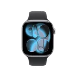 Apple Watch Series 11 Aluminium 42mm Αδιάβροχο με Παλμογράφο (Space Grey Aluminium Case with Black Sport Band - S/M) MEQW4ZR/A - Image 2