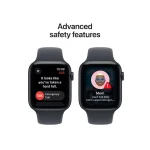 Apple Watch SE 3 Cellular Aluminium 40mm Αδιάβροχο με eSIM και Παλμογράφο (Midnight Aluminium Case with Midnight Sport Band - S/M) MEP94ZR/A - Image 5