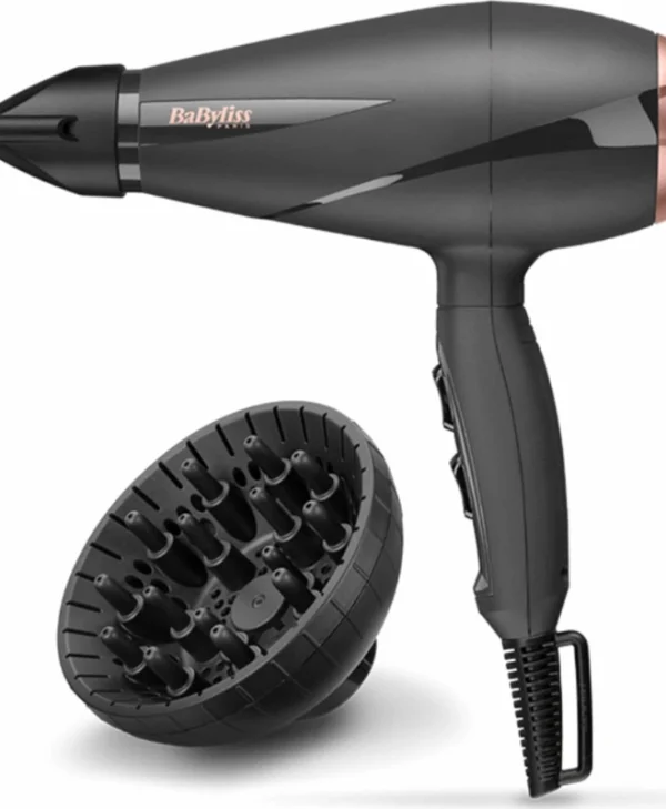 Babyliss Smooth Pro Ionic Επαγγελματικό Πιστολάκι Μαλλιών με Φυσούνα 2100W 6709DE