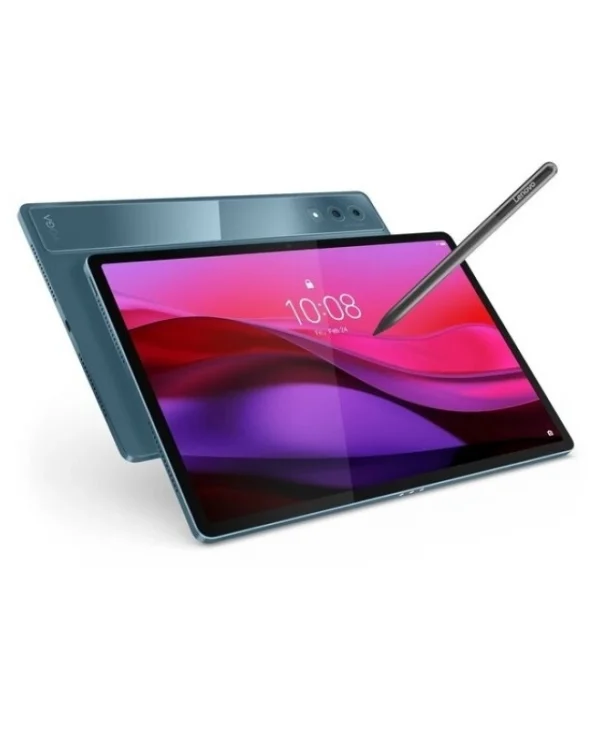 Lenovo Yoga Tab Plus 12.7" (16GB/256GB/Γερμανικό Πληκτρολόγιο και Πενάκι) Tidal Teal ZAEG0031DE
