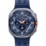 Samsung Galaxy Watch Ultra (2025) Titanium 47mm Αδιάβροχο με eSIM και Παλμογράφο (Μπλε) SM-L705FZB2EUE