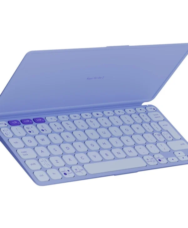 Logitech Keys-to-go 2 Ασύρματο Πληκτρολόγιο Αγγλικό US Μωβ 920-012986