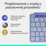 Logitech Keys-to-go 2 Ασύρματο Πληκτρολόγιο Αγγλικό US Μωβ 920-012986 - Image 3