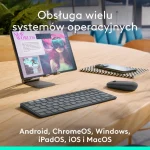 Logitech Keys-to-go 2 Ασύρματο Πληκτρολόγιο Αγγλικό US Μωβ 920-012986 - Image 9