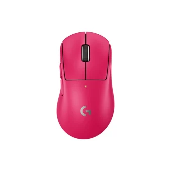 Logitech Pro X Superlight 2 DEX Ασύρματο Gaming Ποντίκι Ροζ 910-007373