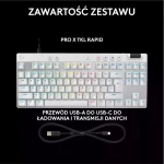 Logitech Pro X TKL Ηall Effect Gaming Πληκτρολόγιο Tenkeyless με Magnetic διακόπτες και RGB φωτισμό (Αγγλικό US) Λευκό 920-013242 - Image 8