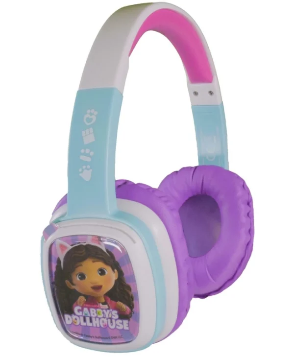 Lazerbuilt Gabby’s Dollhouse Flip ’n Switch Ασύρματα Bluetooth Παιδικά On Ear Ακουστικά Πολύχρωμα HGDH-FS2-GABBY