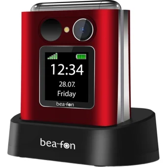 Bea-fon Fold 10 Single SIM Κινητό με Κουμπιά Κόκκινο Fold10_EU002R