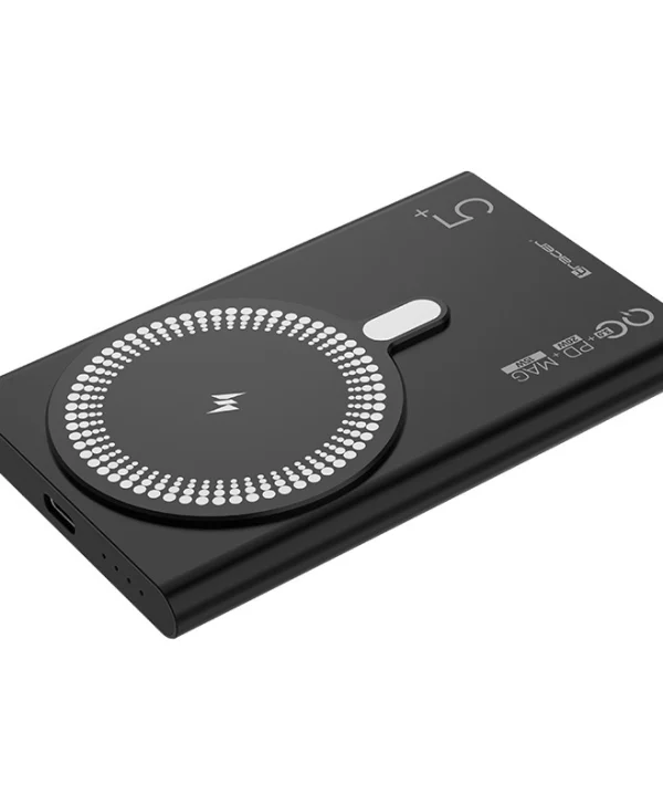 Tracer AirMag2 MagSafe Power Bank 5000mAh με Θύρα USB-C Μαύρο TRABAT47645
