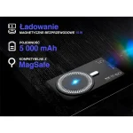 Tracer AirMag2 MagSafe Power Bank 5000mAh με Θύρα USB-C Μαύρο TRABAT47645 - Image 6