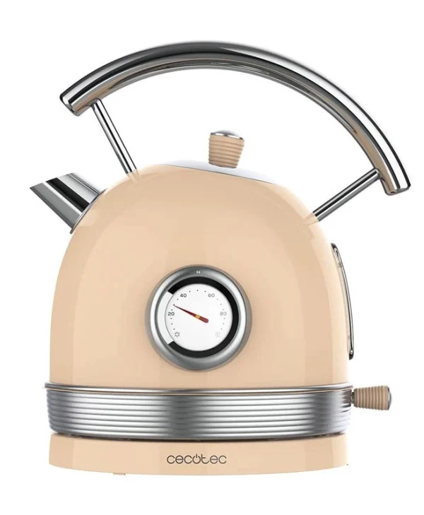 Cecotec Thermosense 420 Vintage Βραστήρας 1.8lt 2200W Μπεζ 1485