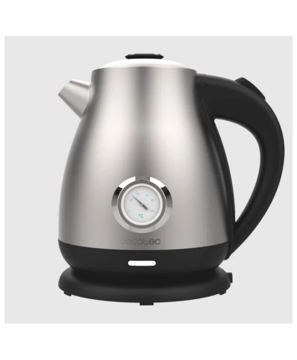 Cecotec Thermosense 620 Retro Steel Βραστήρας 1.7lt 2200W Ασημί 1458