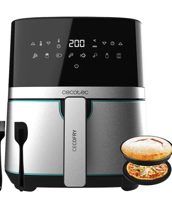 Cecotec Cecofry Full Pro 5500 Inox Air Fryer 5.5lt Ασημί 3317