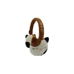 Jazwares Cameron Ασύρματα / Ενσύρματα Over Ear Ακουστικά με 5 ώρες Λειτουργίας Καφέ HMSQM-BT-CAM