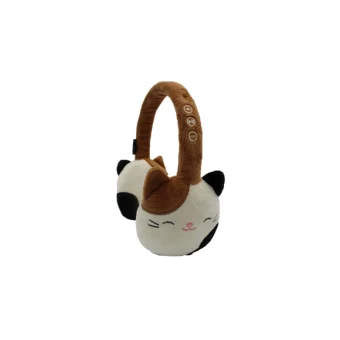 Jazwares Cameron Ασύρματα / Ενσύρματα Over Ear Ακουστικά με 5 ώρες Λειτουργίας Καφέ HMSQM-BT-CAM
