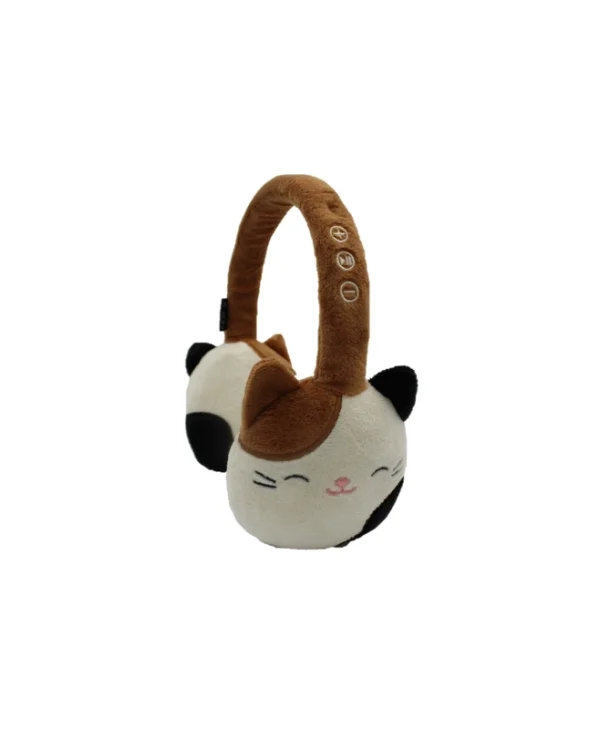 Jazwares Cameron Ασύρματα / Ενσύρματα Over Ear Ακουστικά με 5 ώρες Λειτουργίας Καφέ HMSQM-BT-CAM