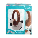 Jazwares Cameron Ασύρματα / Ενσύρματα Over Ear Ακουστικά με 5 ώρες Λειτουργίας Καφέ HMSQM-BT-CAM - Image 2