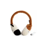 Jazwares Cameron Ασύρματα / Ενσύρματα Over Ear Ακουστικά με 5 ώρες Λειτουργίας Καφέ HMSQM-BT-CAM - Image 3