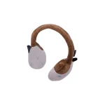 Jazwares Cameron Ασύρματα / Ενσύρματα Over Ear Ακουστικά με 5 ώρες Λειτουργίας Καφέ HMSQM-BT-CAM - Image 4