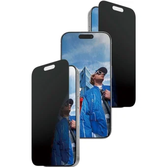 PanzerGlass Privacy Tempered Glass (iPhone 17 / 17 Pro / 16 Pro) PG66280