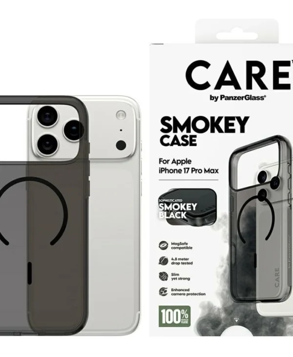 PanzerGlass Care Back Cover Πλαστικό Μαύρο (iPhone 17 Pro Max) CR57780