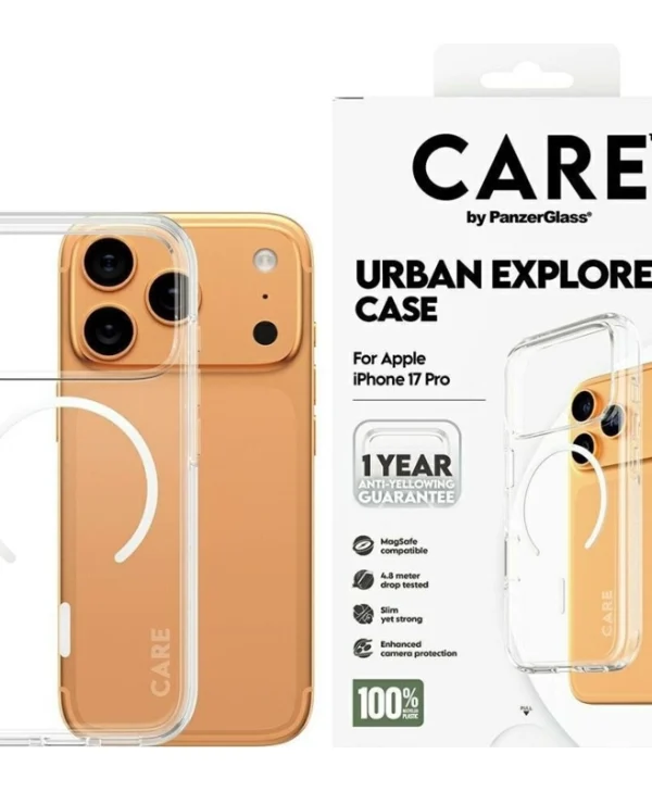 PanzerGlass Care Back Cover Πλαστικό Λευκό (iPhone 17 Pro) CR29887