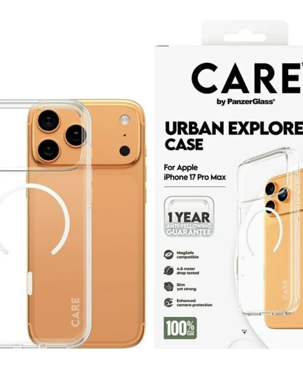 PanzerGlass Care Back Cover Πλαστικό Λευκό (iPhone 17 Pro Max) CR48537