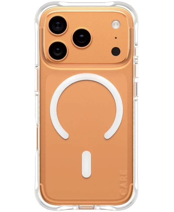 PanzerGlass Care Samba Back Cover Σιλικόνης / Πλαστικό Transparent / White (iPhone 17 Pro) CR37687