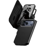 PanzerGlass Wallet Δερμάτινο / Πλαστικό Μαύρο (iPhone 17 Pro Max) CR63940