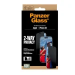 PanzerGlass 2-Way Ultra-Wide Fit EasyAligner Privacy Tempered Glass Μαύρο (iPhone Air) PG74944 - Image 5