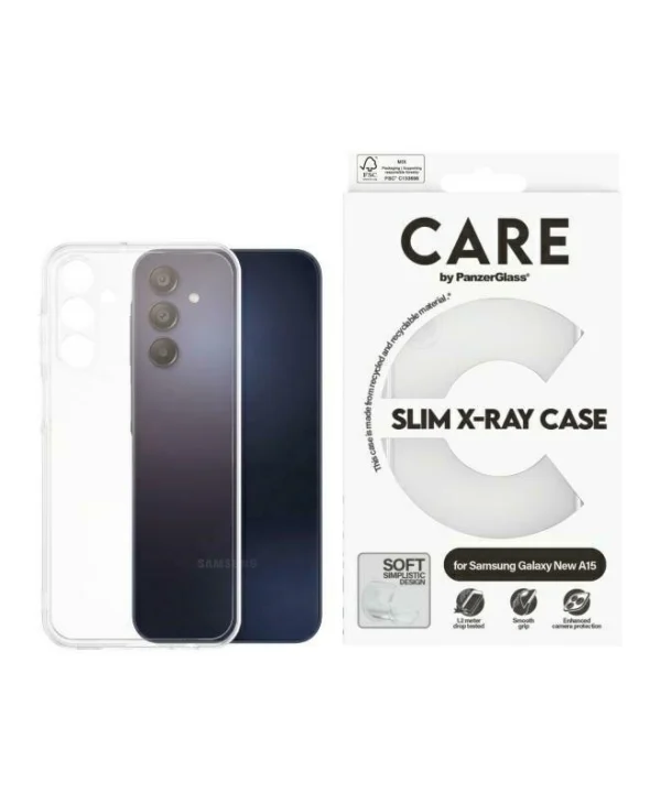PanzerGlass Fashion X-ray Back Cover Πλαστικό / Σιλικόνης Διάφανο (Galaxy A16) 3806