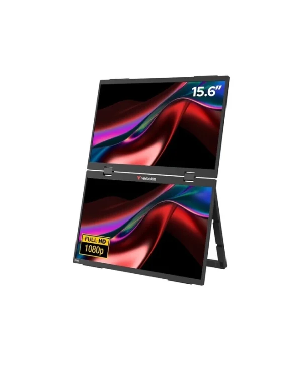 Verbatim B51261461 IPS HDR Φορητό Monitor 15.6" FHD 1920x1200 με Χρόνο Απόκρισης 10ms GTG 32403