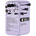Verbatim Φορτιστής GaN με Θύρα USB-A και Θύρα USB-C και Καλώδιο USB-C 70W Power Delivery / Quick Charge 4+ Μωβ (Charge 'n' Travel) 30188 - Image 5