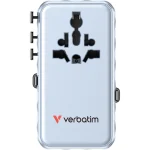Verbatim Φορτιστής GaN με Θύρα USB-A και Θύρα USB-C και Καλώδιο USB-C 70W Power Delivery / Quick Charge 4+ Μπλε (Charge 'n' Travel) 30187 - Image 3