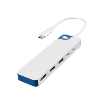 Hyper Hyperdrive Flex 5 Port Usb-c Hub Blue Hyper HD4101BUGL
