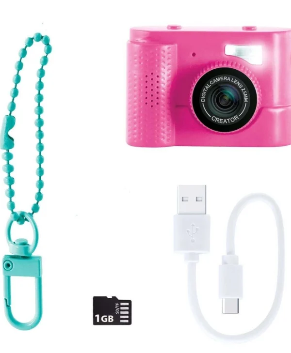 Canal Toys Παιδική Φωτογραφική Μηχανή 12MP Οπτικού Ζουμ 6x Ροζ CLK 050