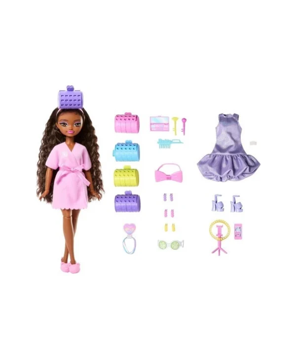 Barbie Get Ready With Me Κούκλα Brooklyn για 4+ ετών+ Ετών JGG39