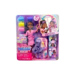 Barbie Get Ready With Me Κούκλα Brooklyn για 4+ ετών+ Ετών JGG39 - Image 2