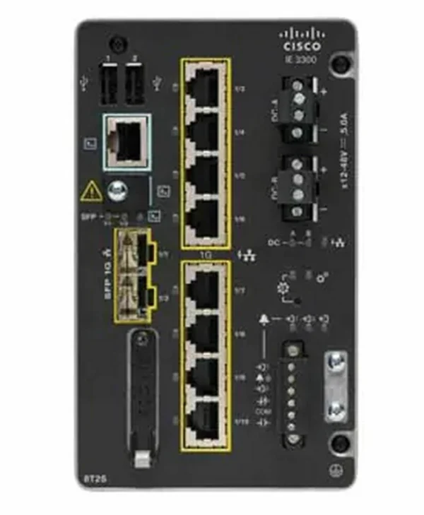 Cisco Catalyst IE-3300-8T2S-E Managed L2 Switch με 8 Θύρες Gigabit (1Gbps) Ethernet και 2 SFP Θύρες