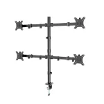 Gembird Βάση Γραφείου για 4 Οθόνες έως 32" (MA-D4-01)