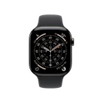 Apple Watch Series 11 Cellular Titanium 42mm Αδιάβροχο με eSIM και Παλμογράφο (Slate Titanium Case with Black Sport Band - M/L) MF8T4ZR/A - Image 2