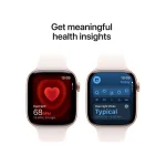 Apple Watch Series 11 Aluminium 42mm Αδιάβροχο με Παλμογράφο (Rose Gold Aluminium Case with Light Blush Sport Band - S/M) MEU04ZR/A - Image 6
