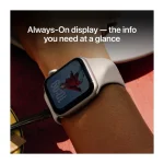 Apple Watch SE 3 Cellular Aluminium 44mm Αδιάβροχο με eSIM και Παλμογράφο (Starlight Aluminium Case with Starlight Sport Band - S/M) MEPE4ZR/A - Image 4