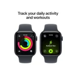 Apple Watch SE 3 Aluminium 40mm Αδιάβροχο με Παλμογράφο (Midnight Aluminium Case with Midnight Sport Band - S/M) MEH94ZR/A - Image 4